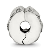 Sterling Silver Reflections Hinged Hearts Clip Bead